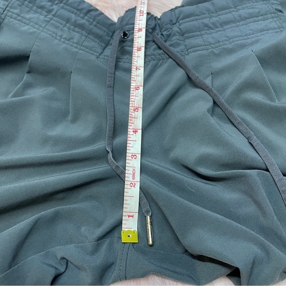 PRANA Breathe Lightweight Pants Drawstring Gray Womens extra Small Ankle Length - Picture 13 of 13